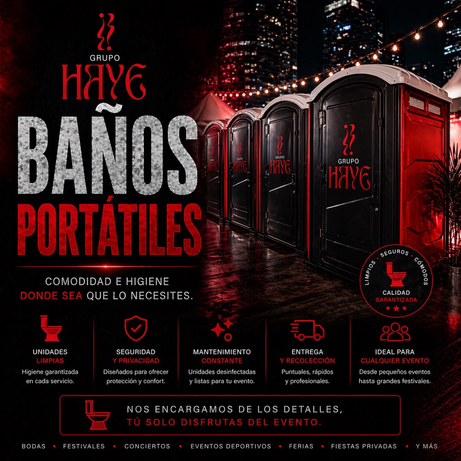 Baños portátiles